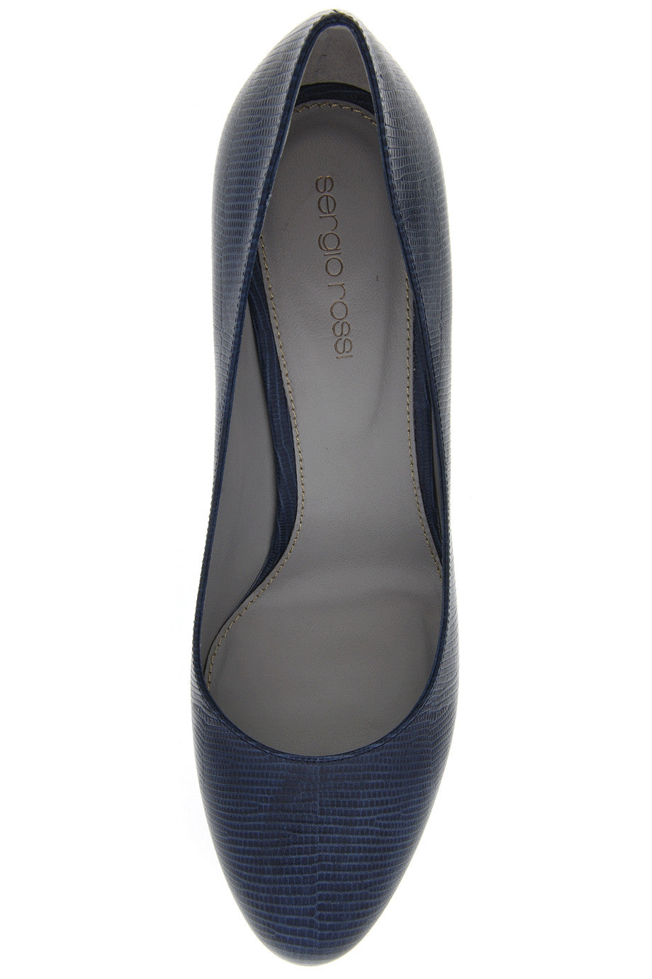 Μπλε Δερμάτινες Γόβες - Sergio Rossi | Γυναικεία Παπούτσια