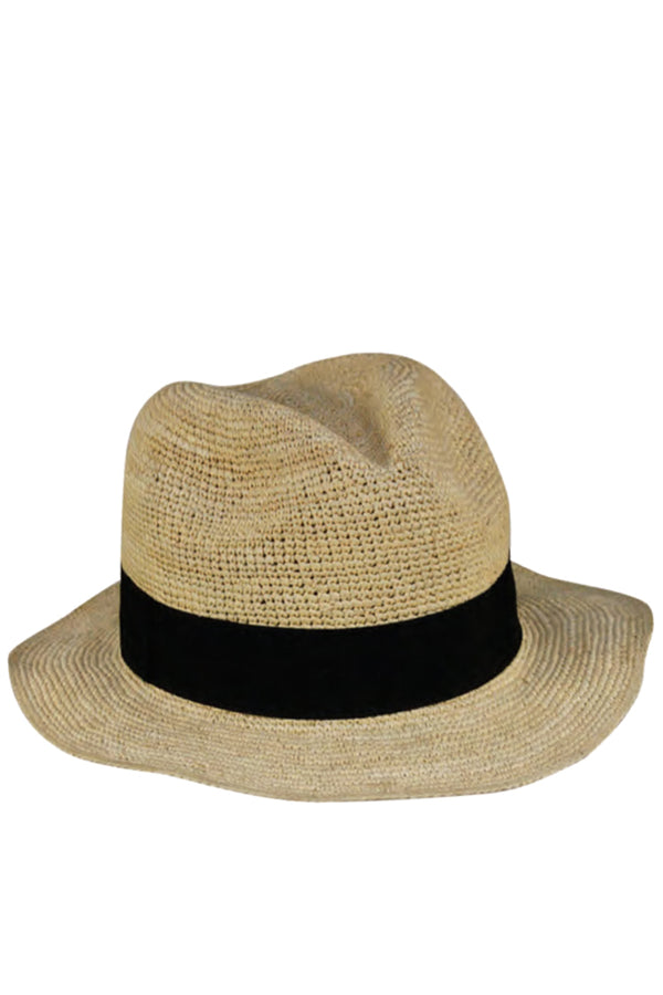 Cosmo Μπεζ Ψάθινο Καπέλο Παναμά | Γυναικεία Καπέλα Παναμά - Panama Hats
