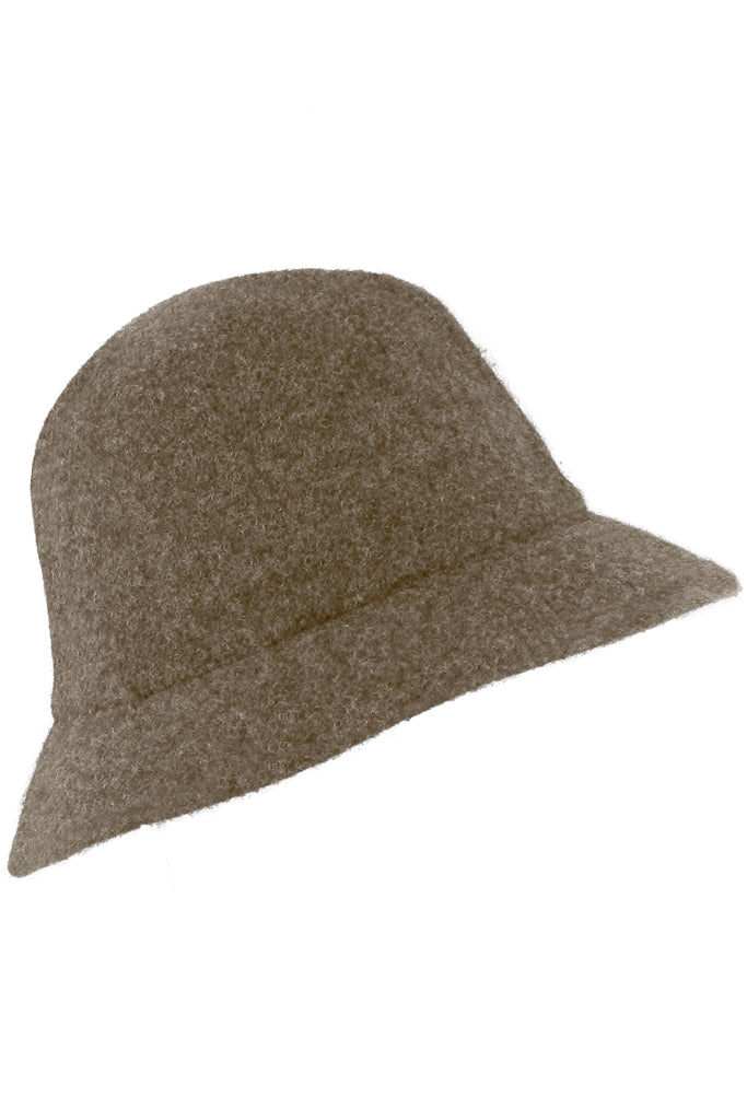Gioreny Μπεζ Καπέλο Fedora | Γυναικεία Καπέλα - Χειμερινά Καπέλα