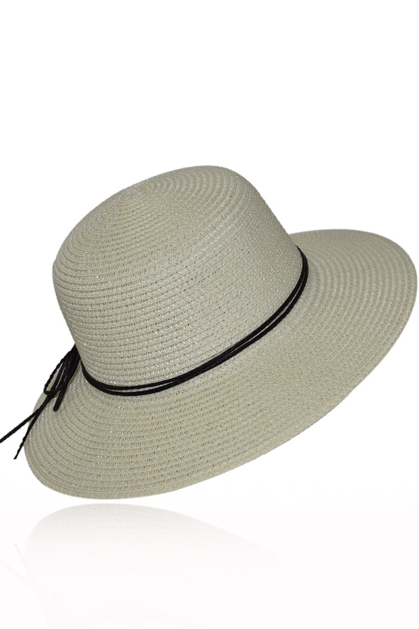 Εκρού Καπέλο Παραλίας | Γυναικεία Καπέλα - Ψάθινα - Παραλίας - Laura Ferri