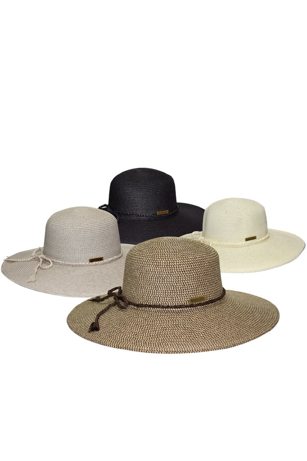 Καφέ Ψάθινο Καπέλο | Γυναικεία Καπέλα - Ψάθινα - Παραλίας - The Straw