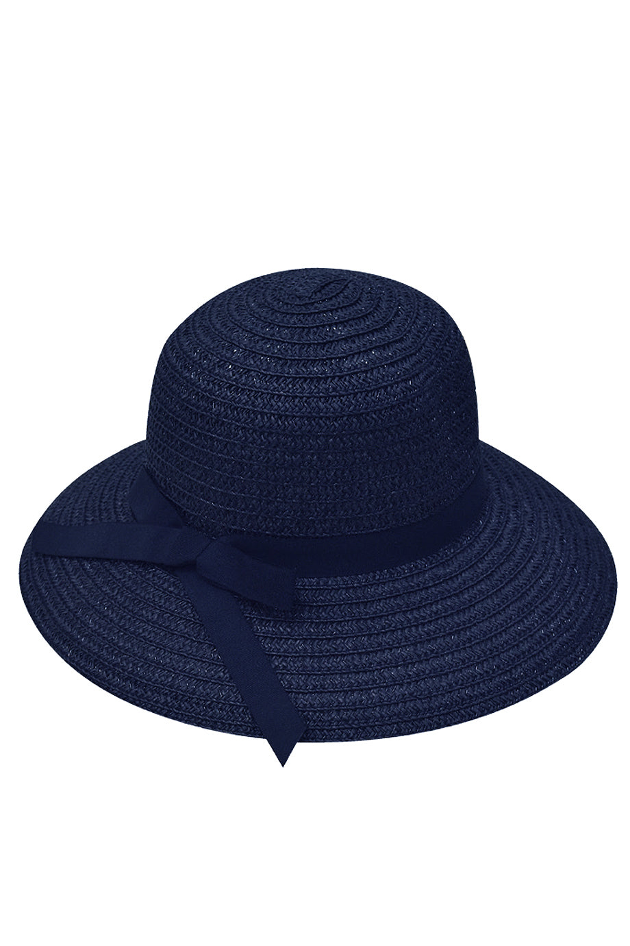Flavia Μπλε Ψάθινο Καπέλο