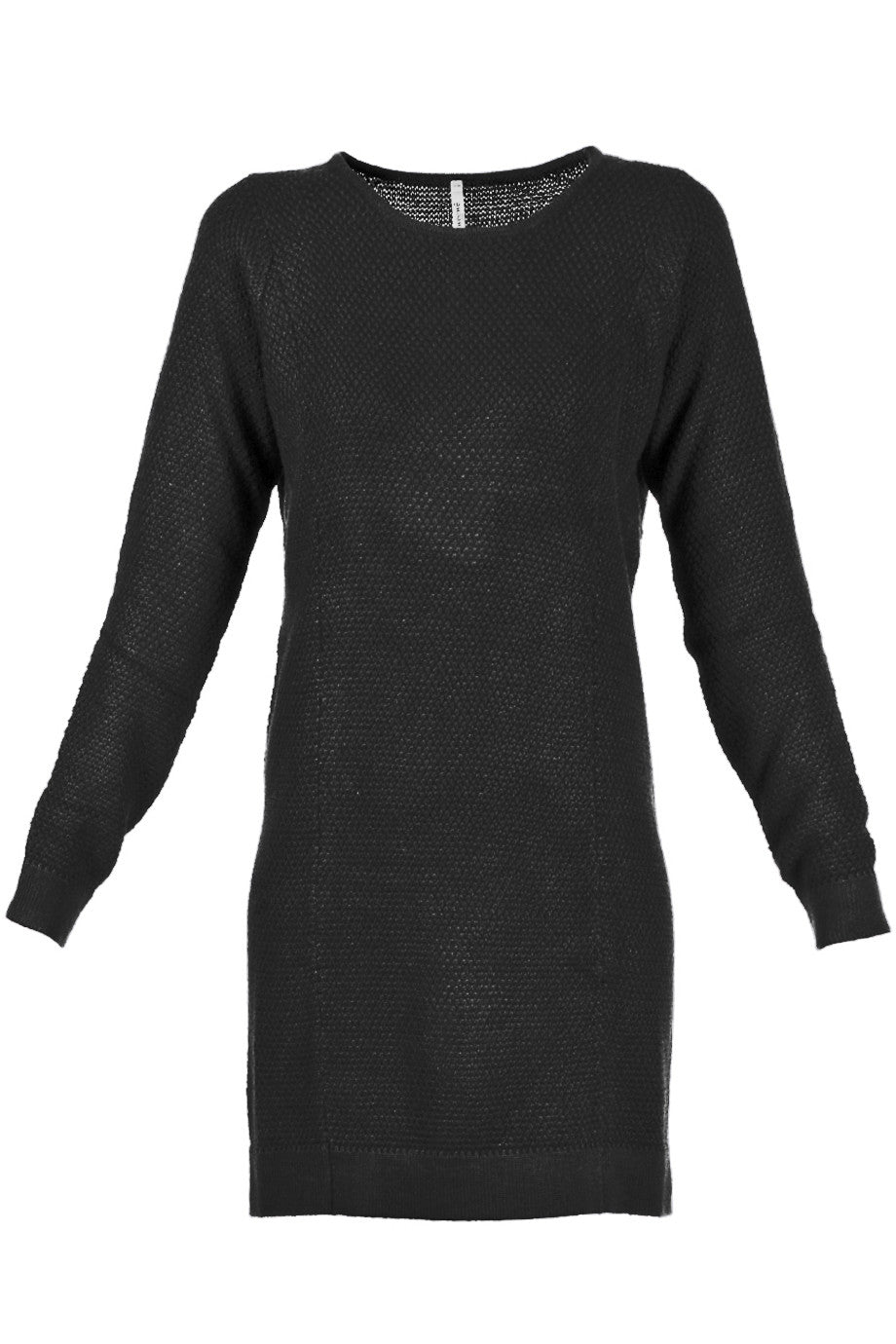 Μαύρο Πλεκτό Φόρεμα | Φορέματα - Sweewe