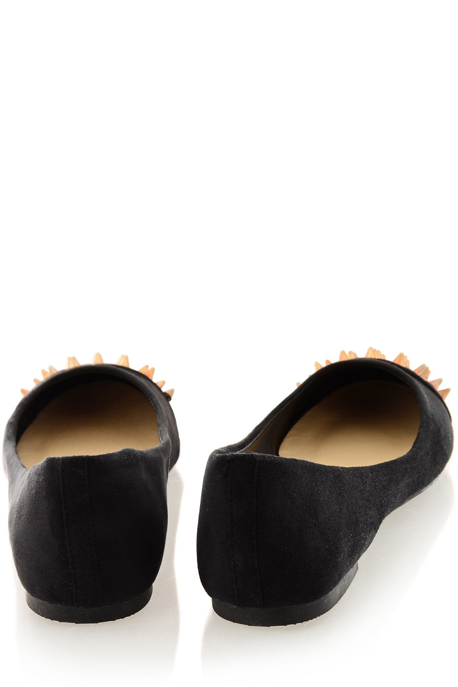 Μαύρες Μπαλαρίνες με Καρφιά | Γυναικεία Παπούτσια
