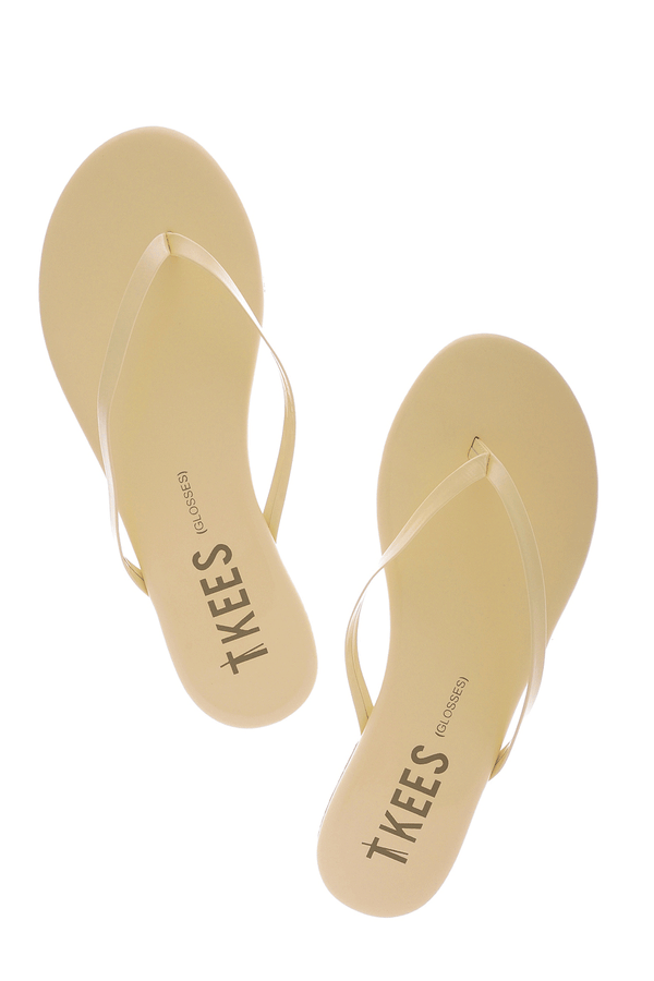 Ιβουάρ Δερμάτινα Σανδάλια - Tkees | Γυναικεία Παπούτσια