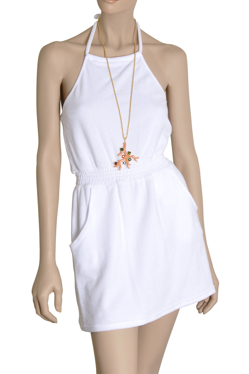 Λευκό Βαμβακερό Φόρεμα | Φορέματα
