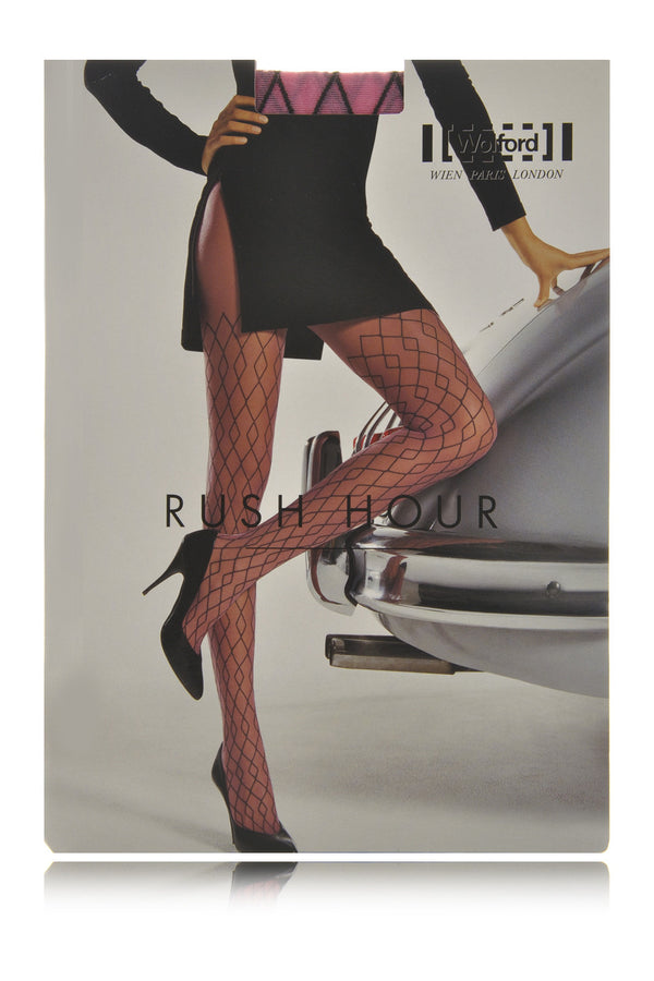 WOLFORD RUSH HOUR Διάφανο Φούξια Καλσόν