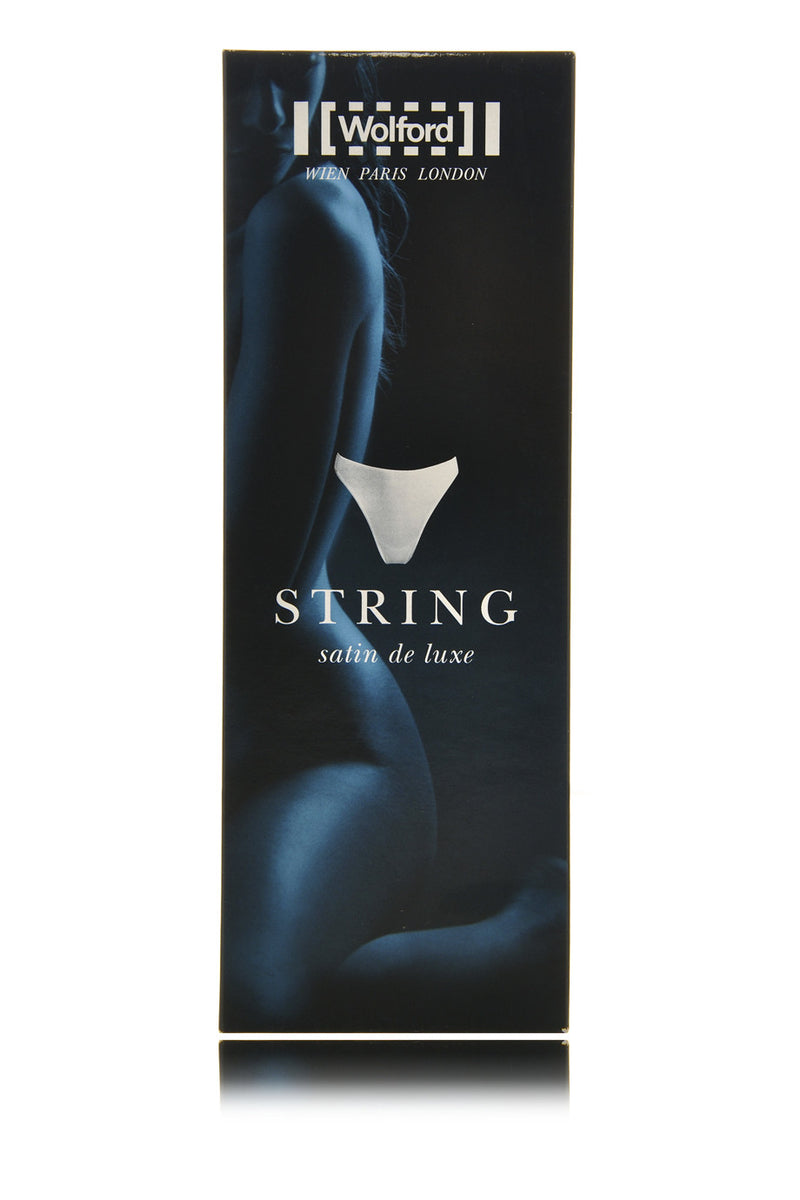 Μπεζ Στρινγκ - Wolford Satin De Luxe 61803 | Γυναικεία Εσώρουχα